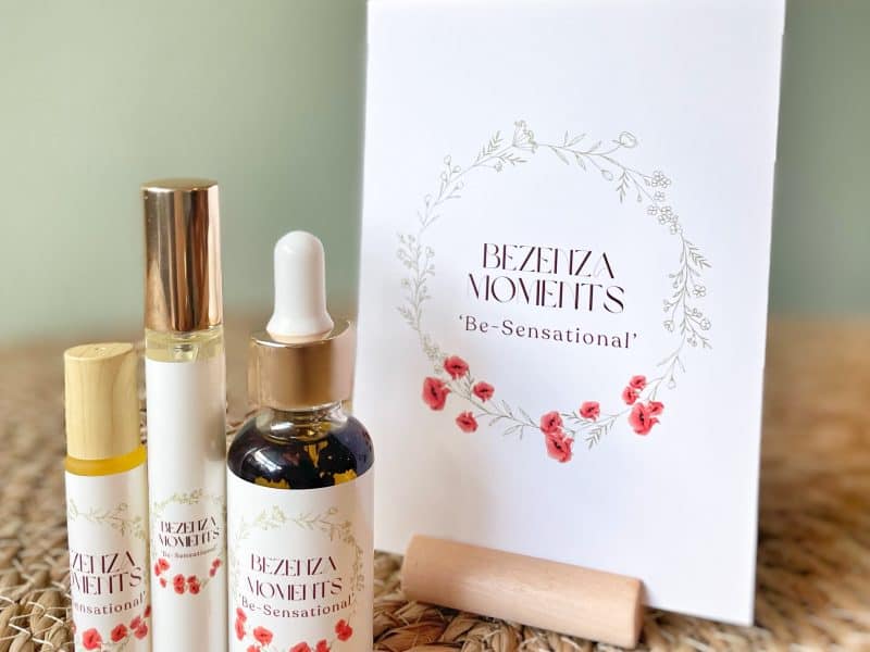 Zachte huidverzorgingsproducten voor een ontspannende wellness-ervaring.